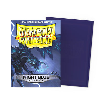 Dragon Shield Classic Sleeves (100 stk) - Night Blue