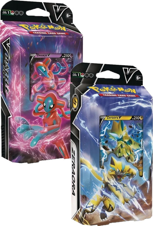 Pokemon Deoxys V / Zeraora V Battle Decks