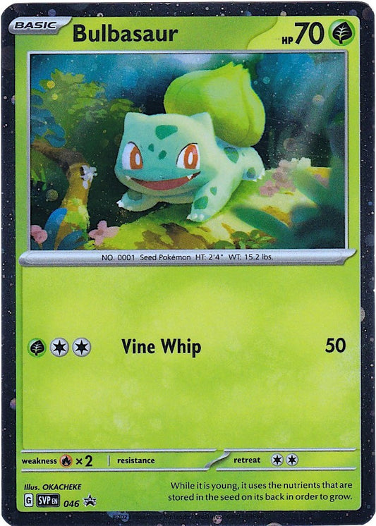 Bulbasaur SVP046 Black Star Promo