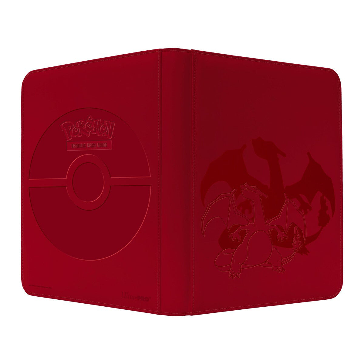 Ultra Pro Pokemon Elite Series Charizard 9-Pocket Zippered PRO-Binder - oppslått