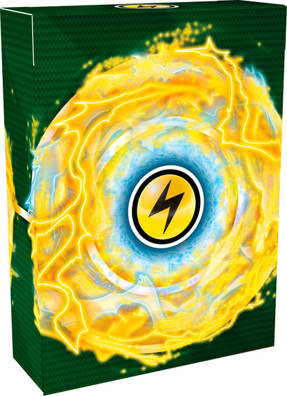 Deckboksen til Tapu Koko ex-decket med gult lynsymbol