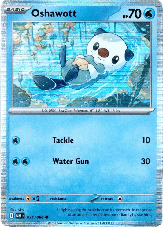 Pokemon Oshawott 021/086 Foil Promo