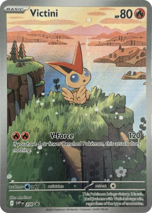 Pokemon Victini SVP 208 Black Star Promo