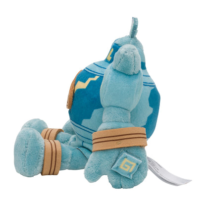 Golurk Fit Plush fra Pokemon Center Japan, sett fra siden
