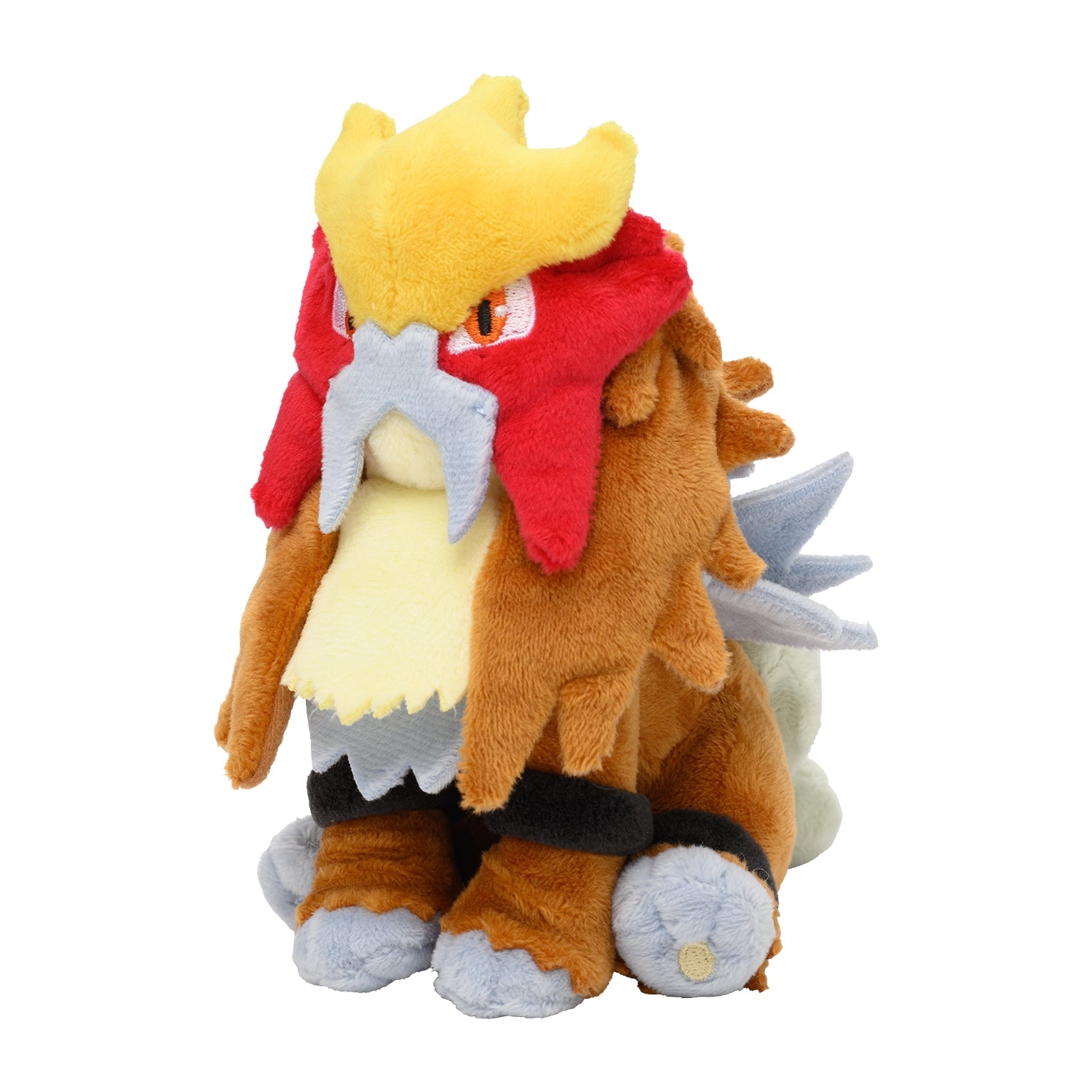 Entei Fit Plush fra Pokemon Center Japan, sett forfra