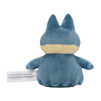 Munchlax Fit Plush fra Pokemon Center Japan, sett bakfra