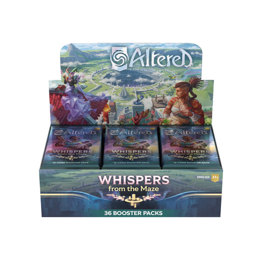 Altered TCG: Whispers from the Maze Booster Display