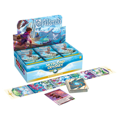 Altered TCG: Skybound Odyssey Booster Display