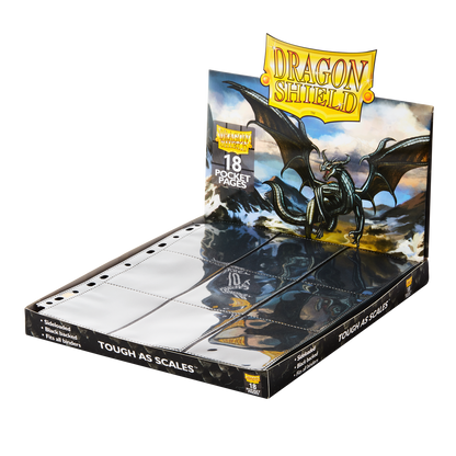 Dragon Shield 18-Pocket Pages Regular (50 stk)