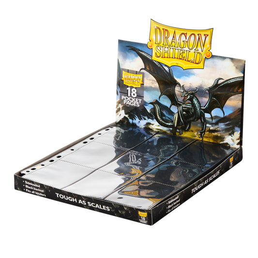 Dragon Shield 18-Pocket Pages Regular (50 stk)