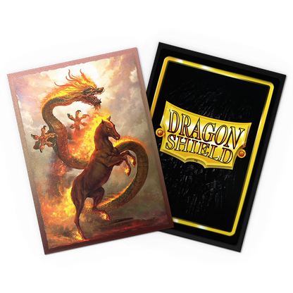 Dragon Shield Fire Horse 2026 - Matte Dual Art Sleeves