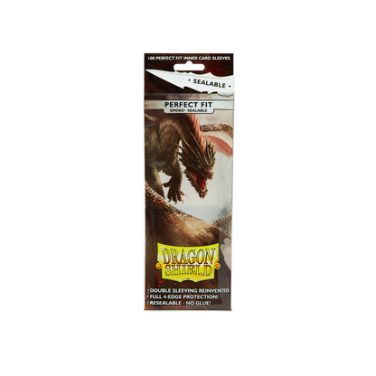 Dragon Shield Perfect Fit Clear Smoke Sealable Sleeves