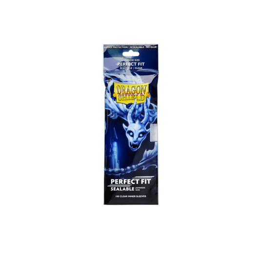 Dragon Shield Japanese Size Perfect Fit Sealable Inner Sleeves - Clear Yama