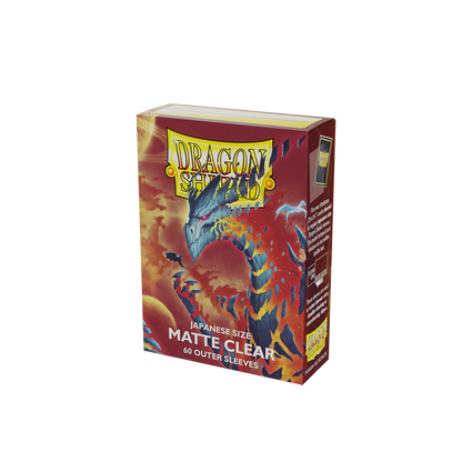 Dragon Shield Japanese Size Matte Clear Outer Sleeves - Clear Cosmere