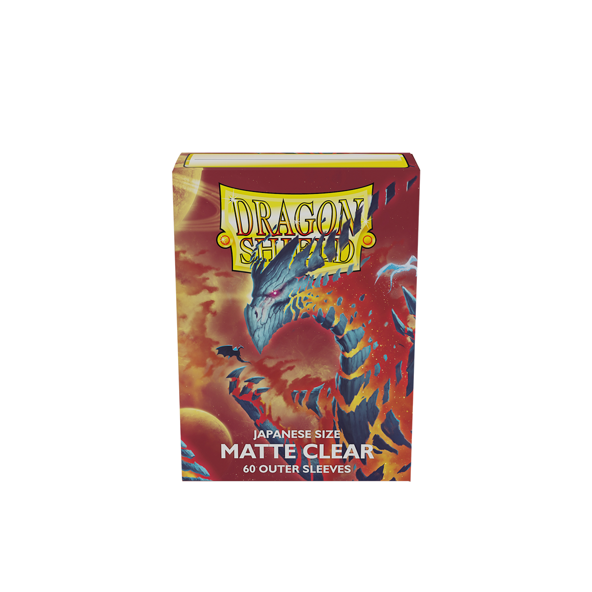 Dragon Shield Japanese Size Matte Clear Outer Sleeves - Clear Cosmere
