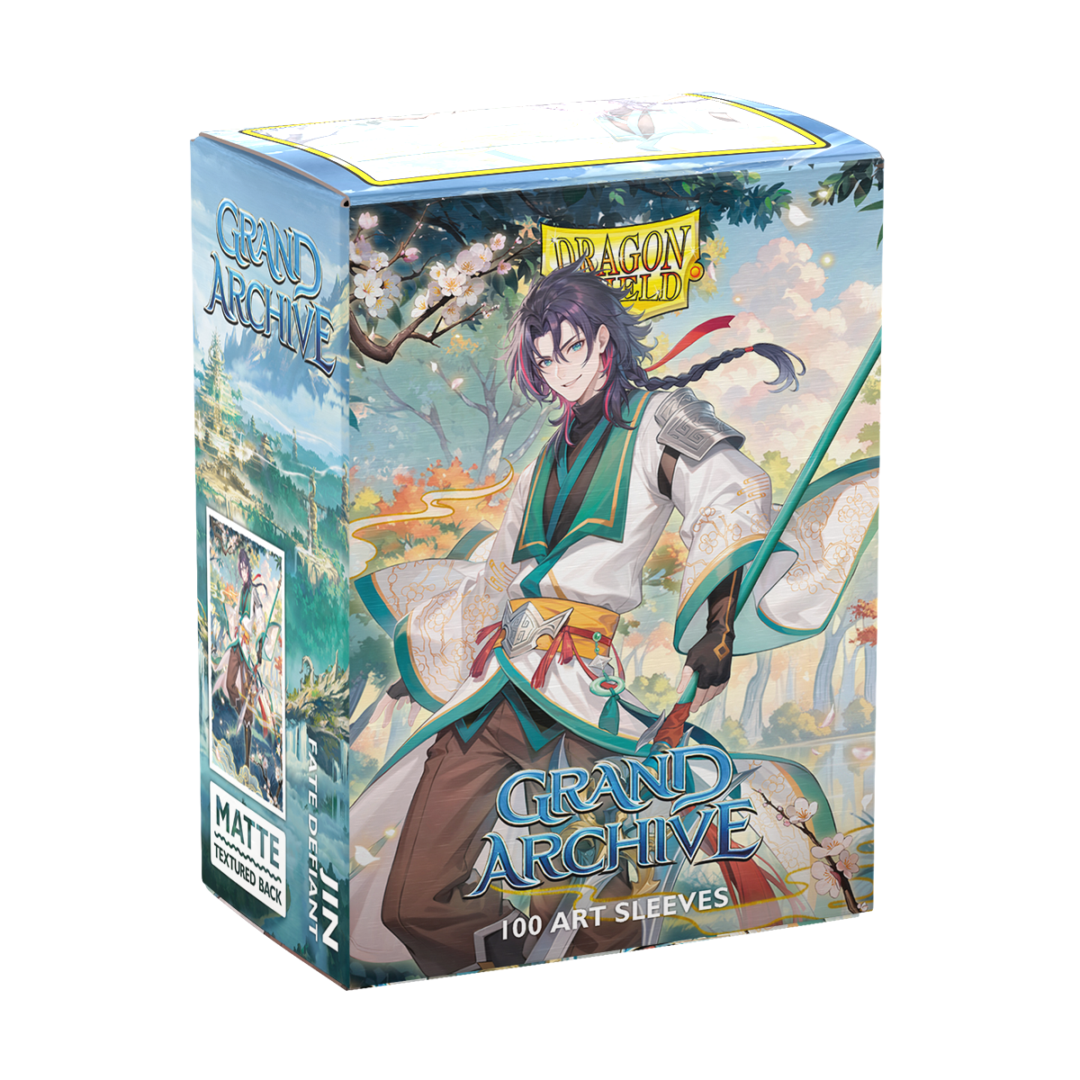 Dragon Shield Grand Archive - Jin: Fate Defiant - Matte Art Sleeves