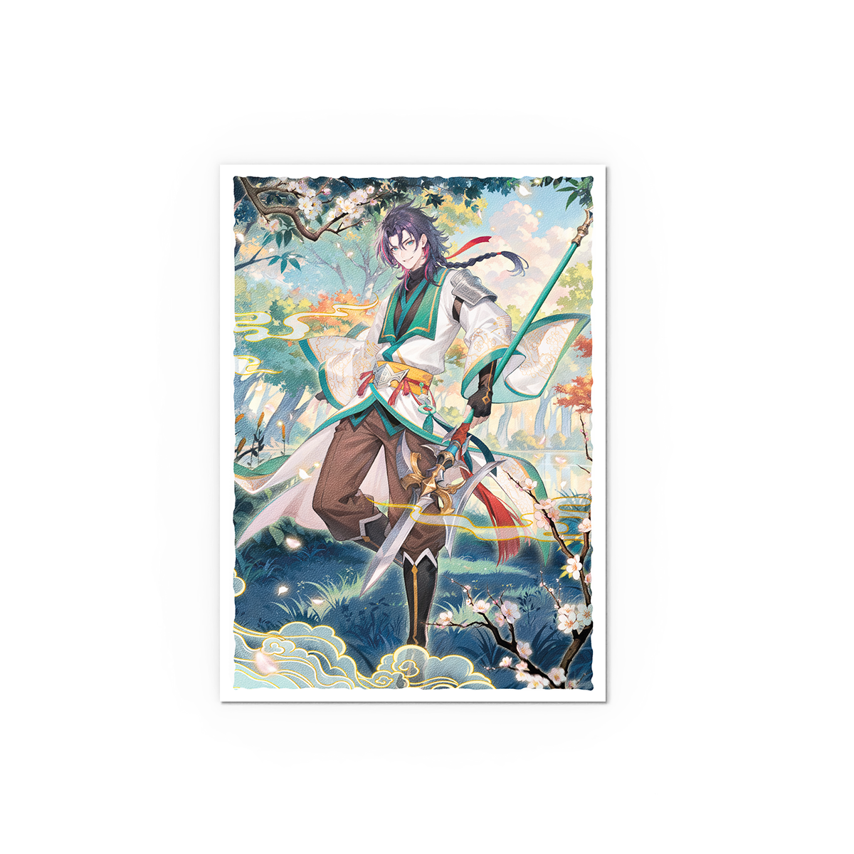 Dragon Shield Grand Archive - Jin: Fate Defiant - Matte Art Sleeves