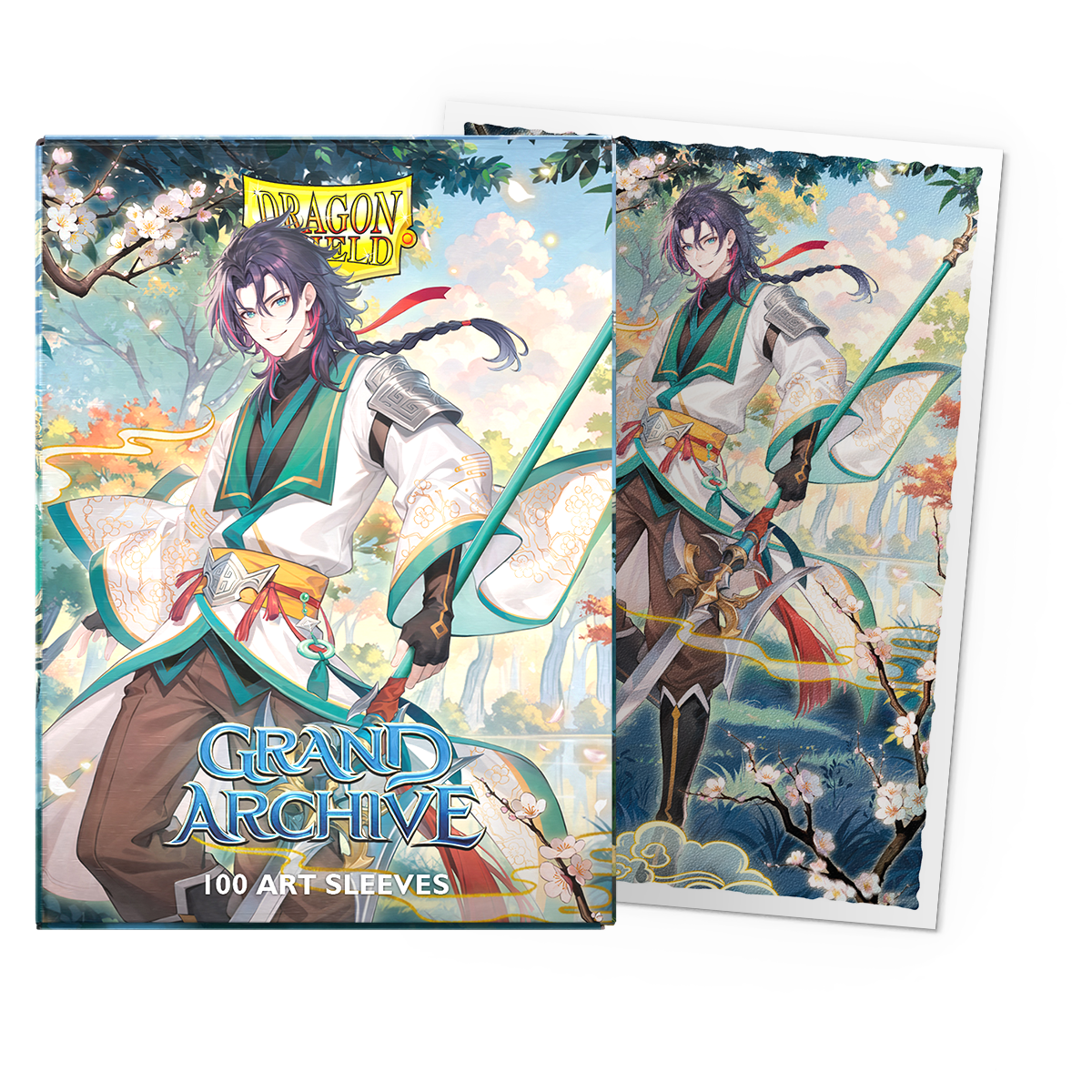 Dragon Shield Grand Archive - Jin: Fate Defiant - Matte Art Sleeves