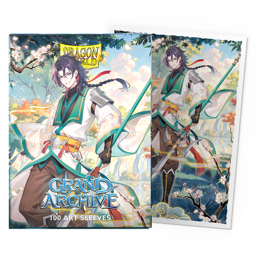 Dragon Shield Grand Archive - Jin: Fate Defiant - Matte Art Sleeves