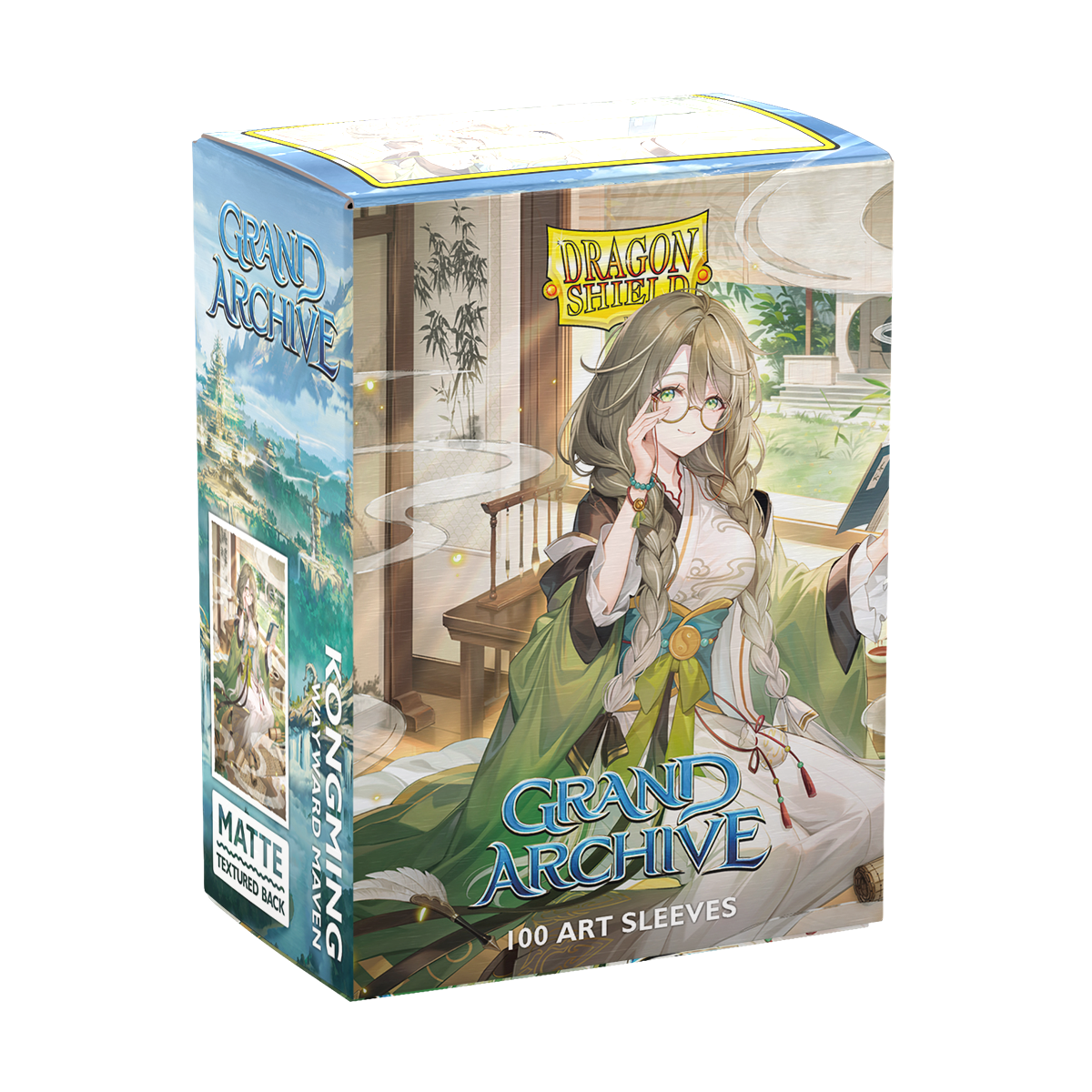 Dragon Shield Grand Archive - Kongming: Wayward Maven - Matte Art Sleeves