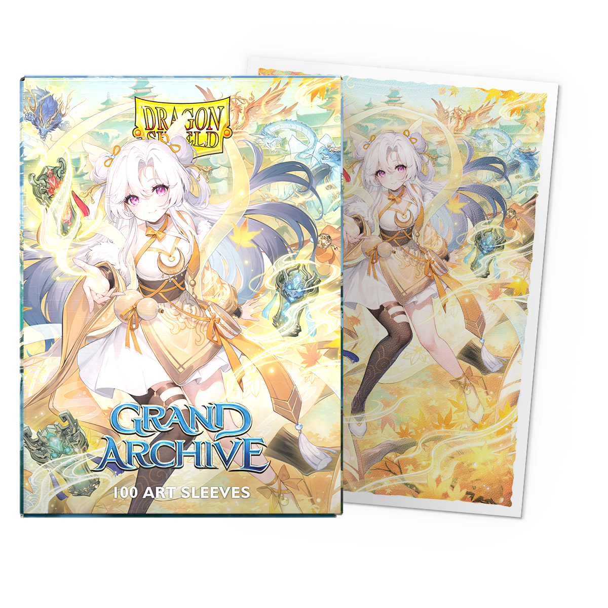 Dragon Shield Grand Archive - Guo Jia: Heaven's Favored - Matte Art Sleeves