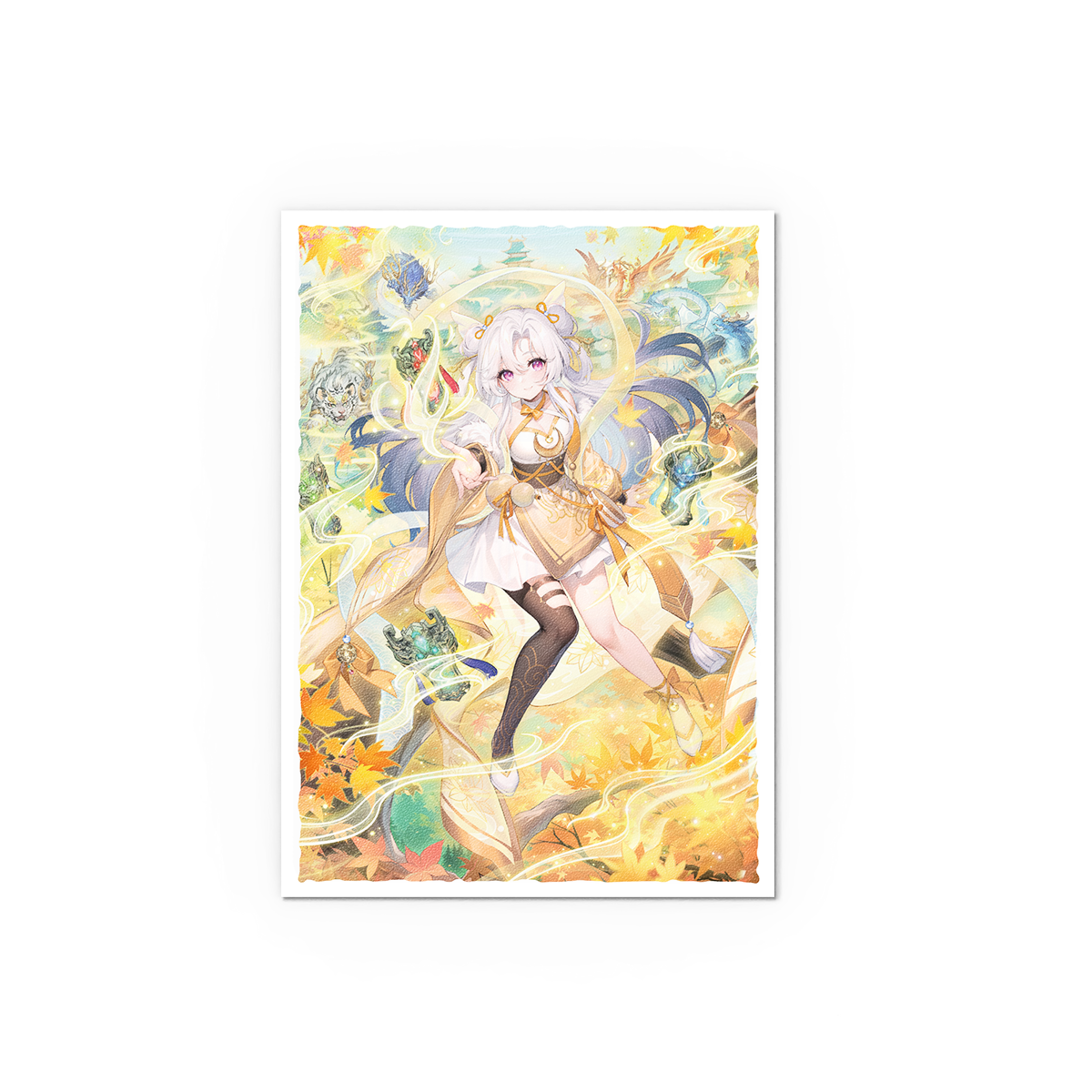 Dragon Shield Grand Archive - Guo Jia: Heaven's Favored - Matte Art Sleeves