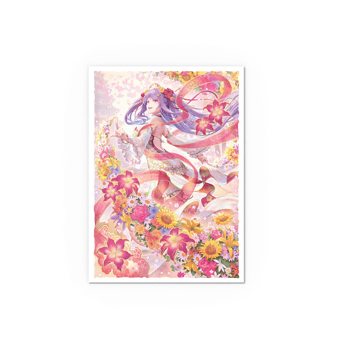 Dragon Shield Grand Archive - Diao Chan: Idyll Corsage - Matte Art Sleeves