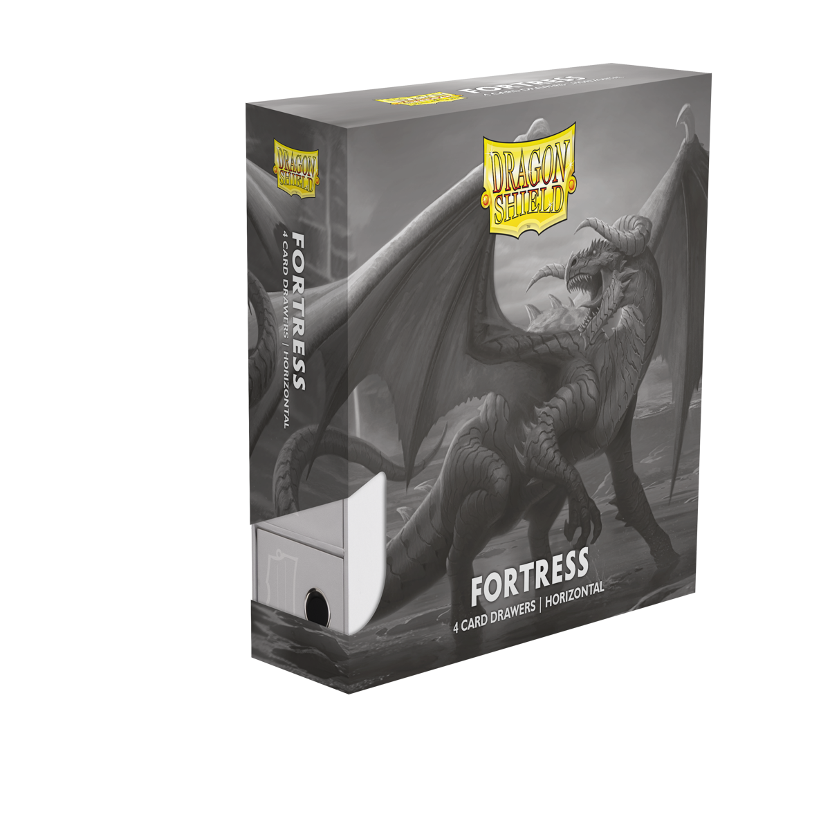 Dragon Shield Fortress - 4-Card Drawers Horizontal