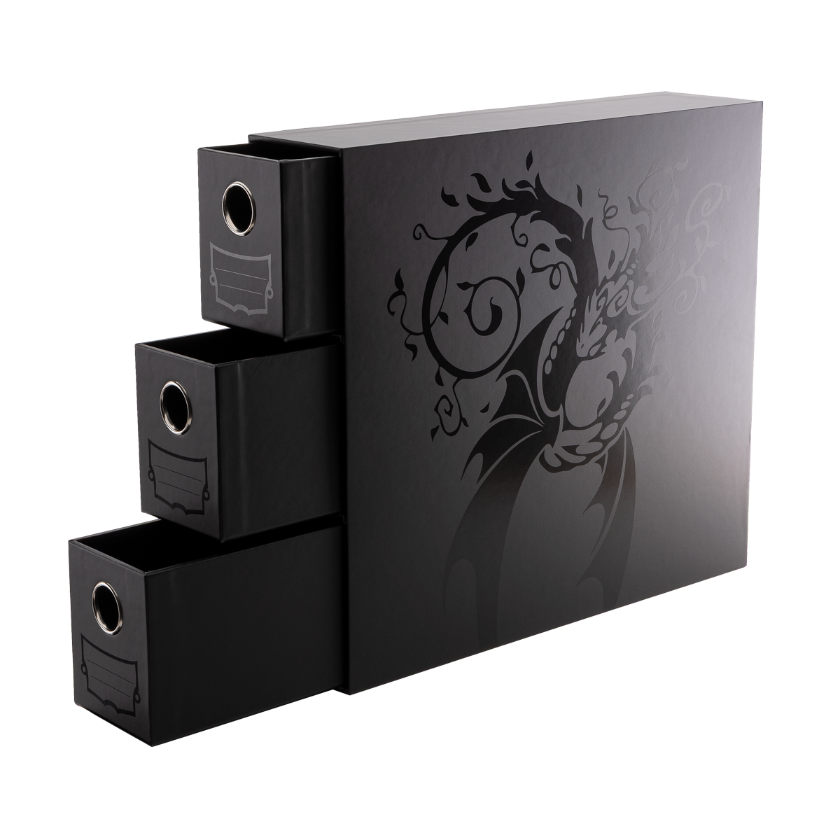 Dragon Shield Fortress - XL 3-Card Drawers Vertical