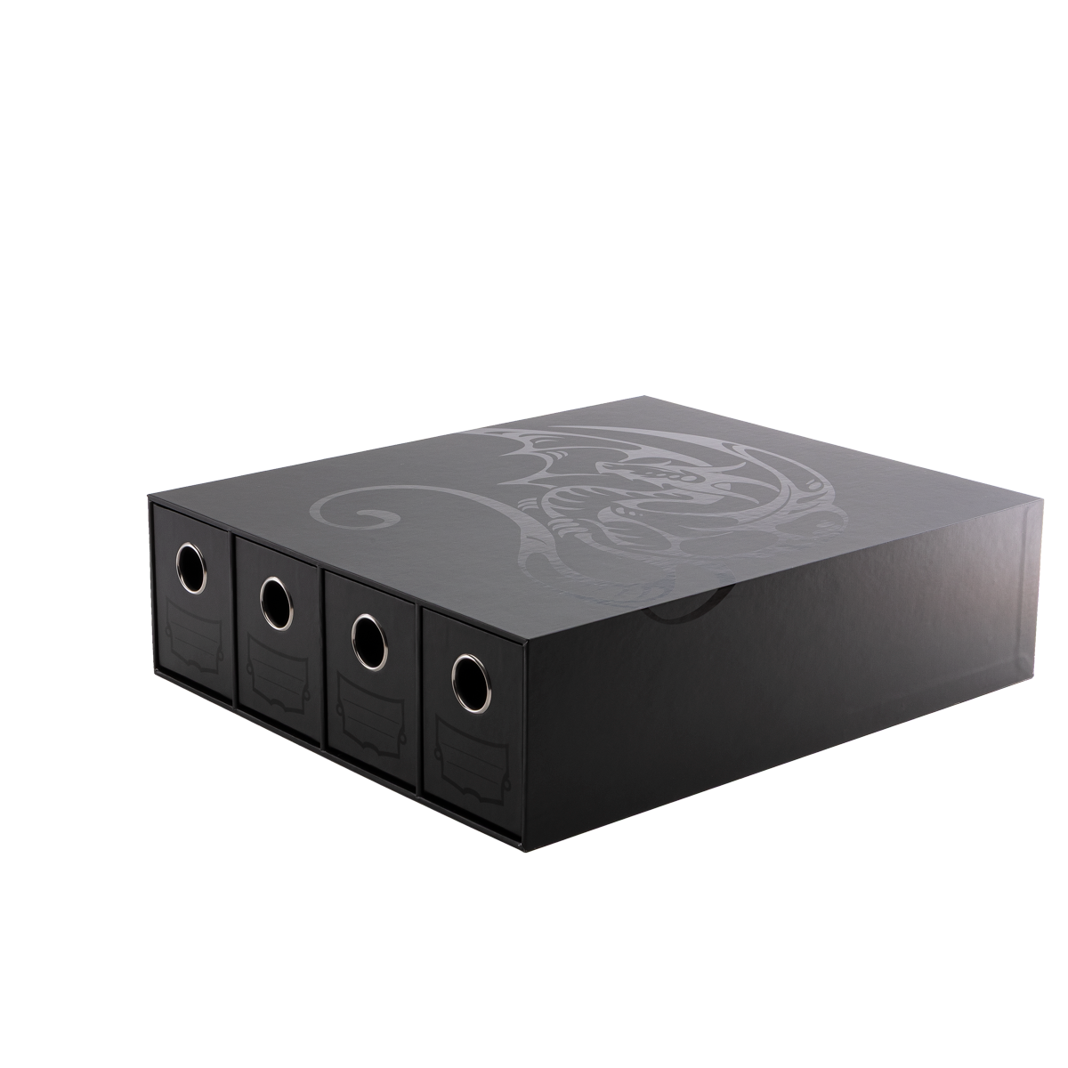 Dragon Shield Fortress - 4-Card Drawers Horizontal