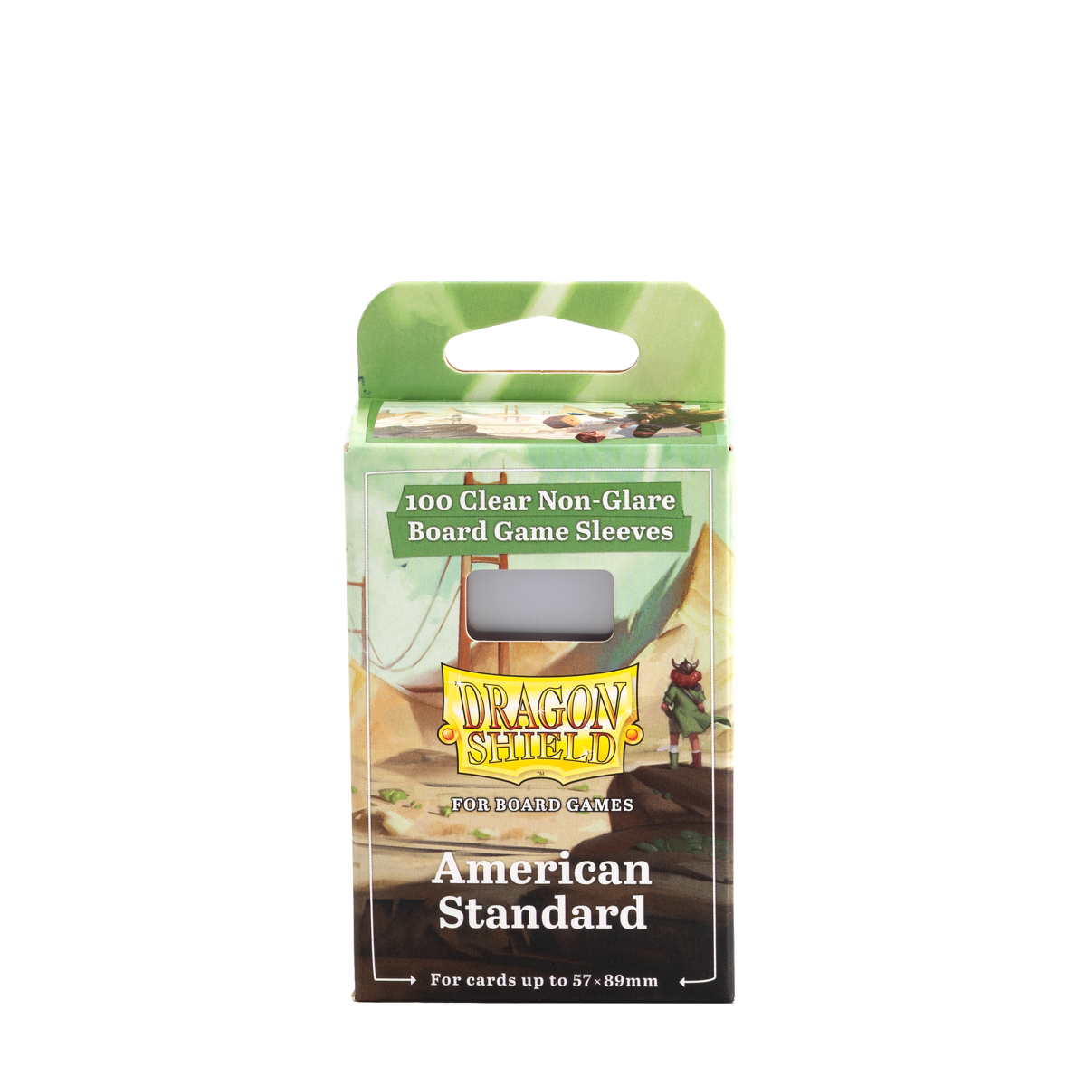 Dragon Shield Board Game Sleeves American Standard Non-Glare/Clear