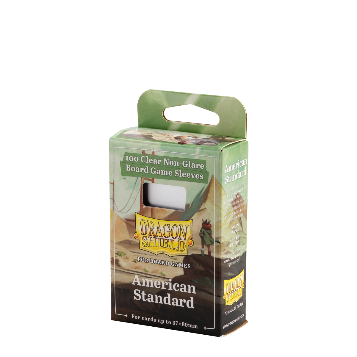 Dragon Shield Board Game Sleeves American Standard Non-Glare/Clear