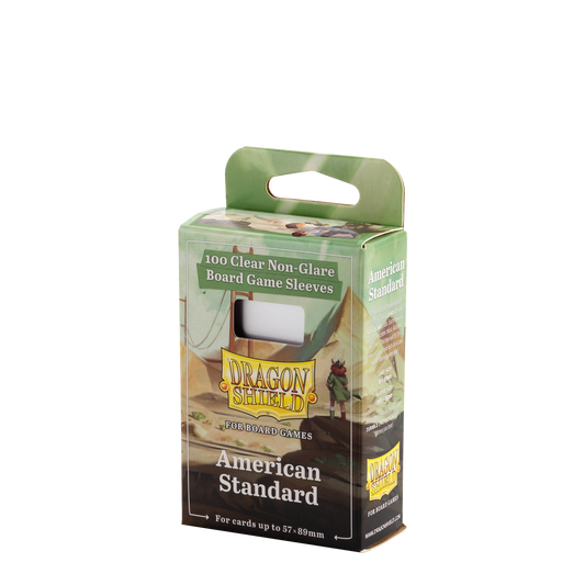 Dragon Shield Board Game Sleeves American Standard Non-Glare/Clear