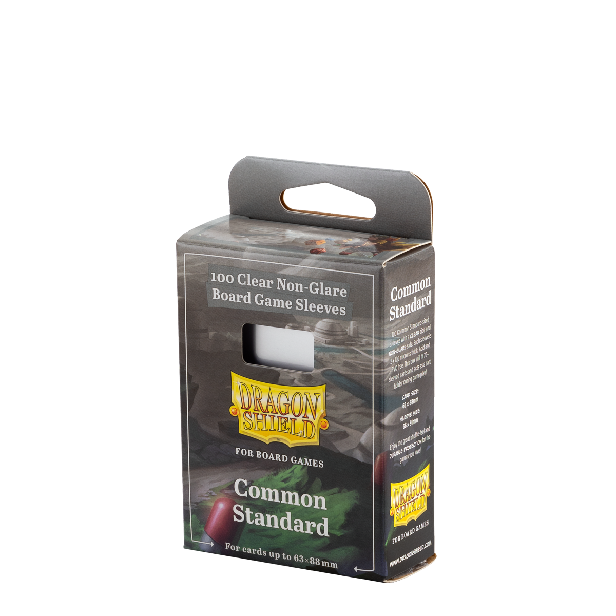 Dragon Shield Board Game Sleeves Common Standard - Clear