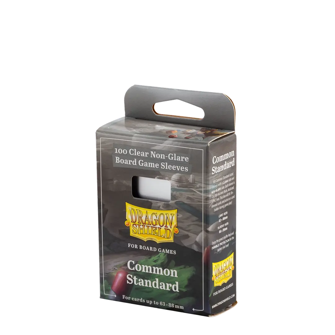 Dragon Shield Board Game Sleeves Common Standard - Clear