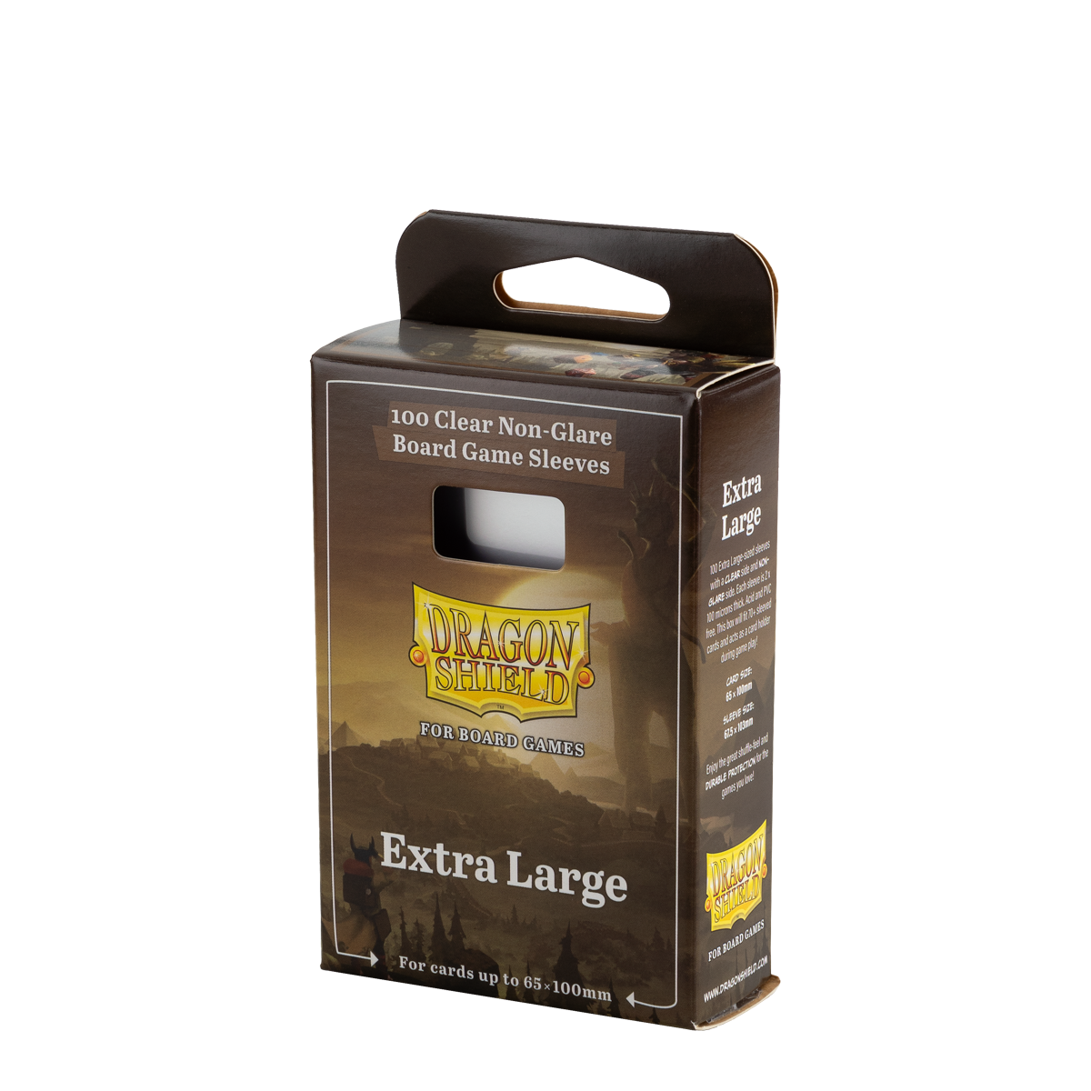 Dragon Shield Board Game Sleeves Extra Large Non-Glare/Clear