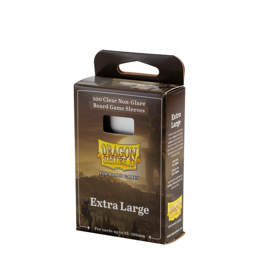 Dragon Shield Board Game Sleeves Extra Large Non-Glare/Clear