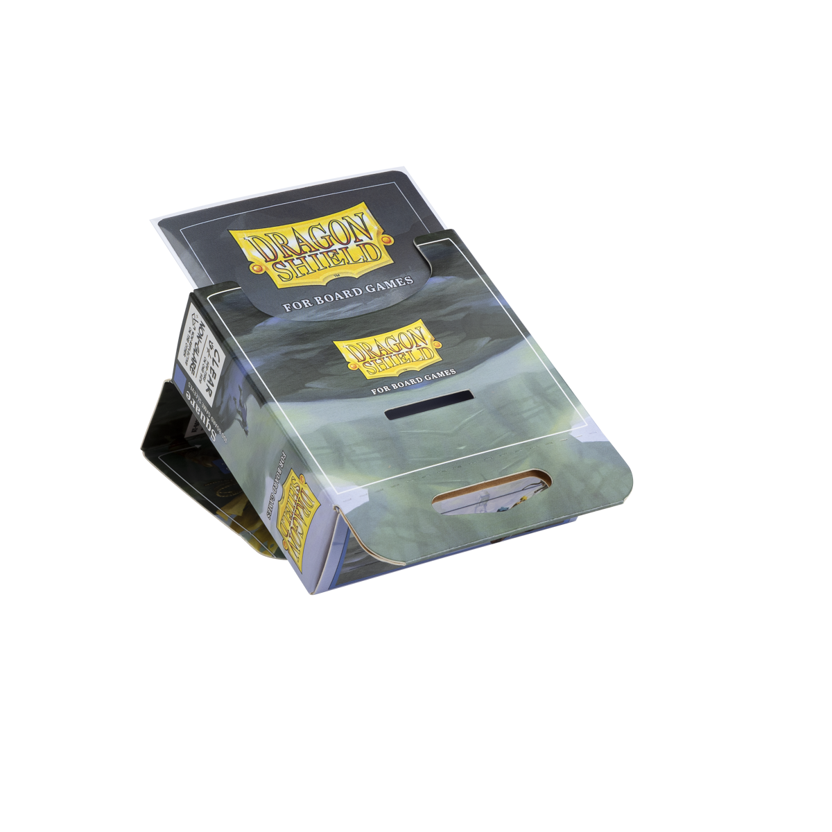 Dragon Shield Board Game Sleeves Square Clear/Non-Glare