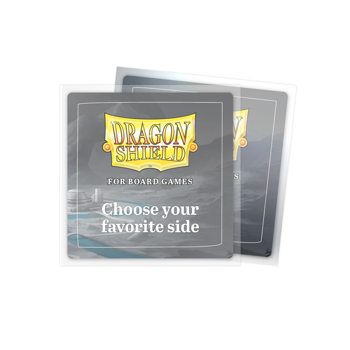 Dragon Shield Board Game Sleeves Square Clear/Non-Glare