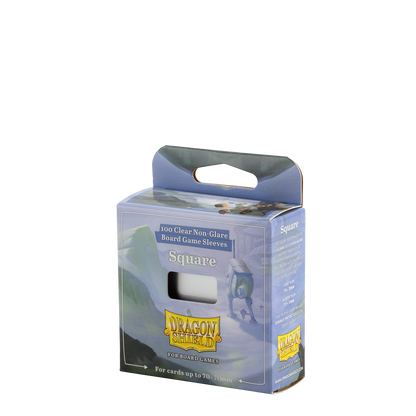 Dragon Shield Board Game Sleeves Square Clear/Non-Glare
