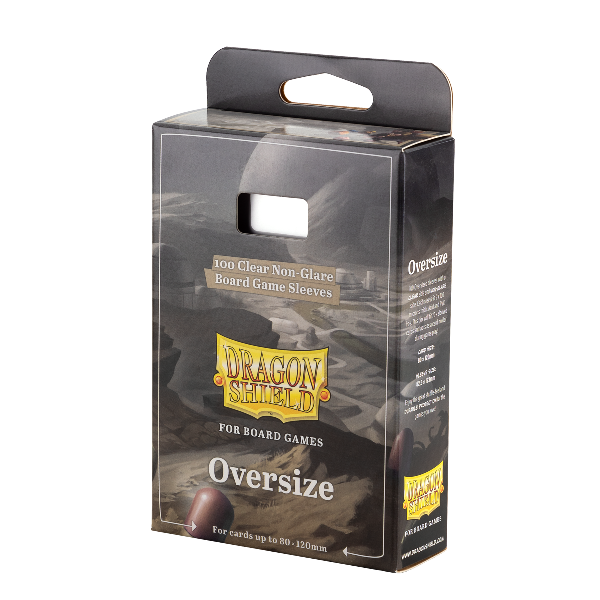 Dragon Shield Board Game Sleeves Oversize Clear/Non-Glare