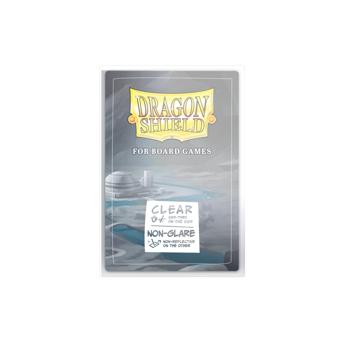 Dragon Shield Board Game Sleeves Oversize Clear/Non-Glare
