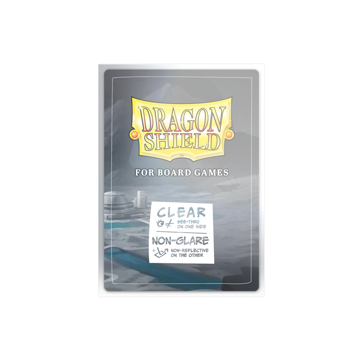 Dragon Shield Grand Standard - Clear/Non-Glare - Board Game Sleeves