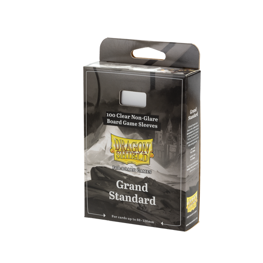 Dragon Shield Grand Standard - Clear/Non-Glare - Board Game Sleeves