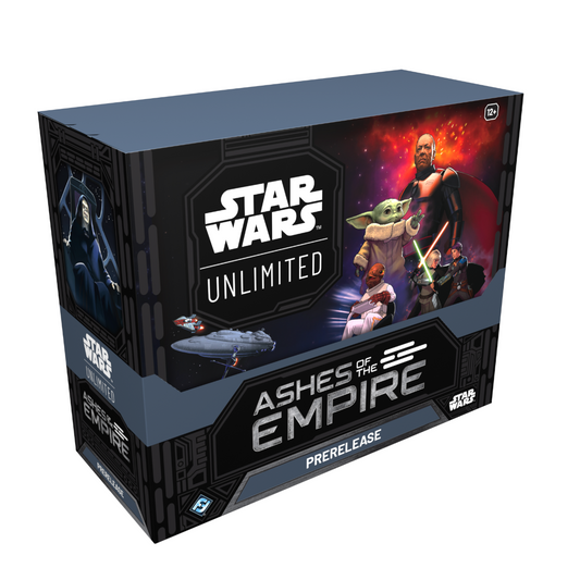 Star Wars: Unlimited Ashes of the Empire Prerelease Box – eskens forside