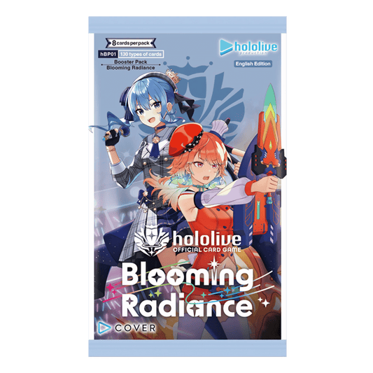 Hololive Official Card Game Blooming Radiance Booster Pakke