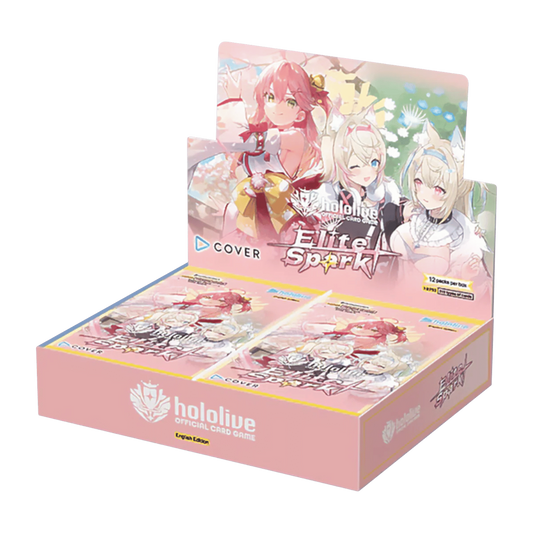 Hololive Official Card Game: Booster Box - Elite Spark (12 pakker)