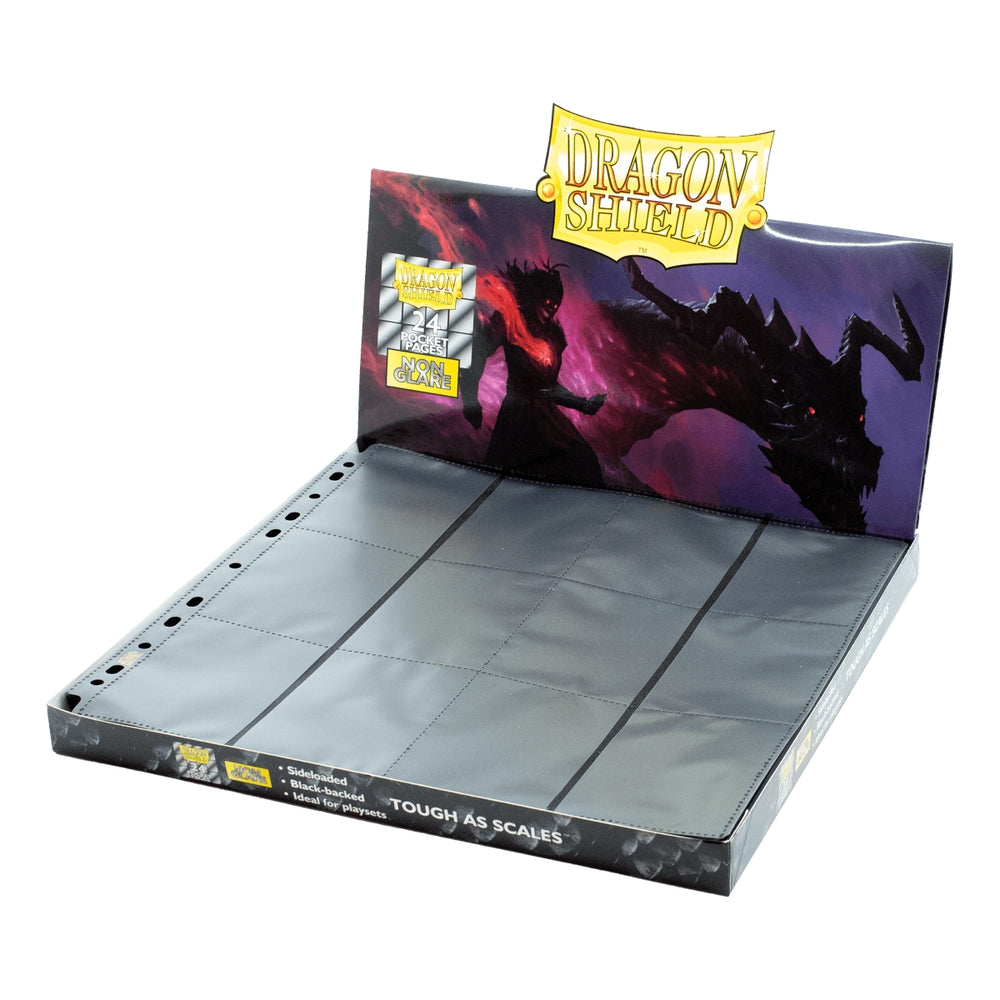 Dragon Shield 24-Pocket Pages Non-Glare (50 stk)