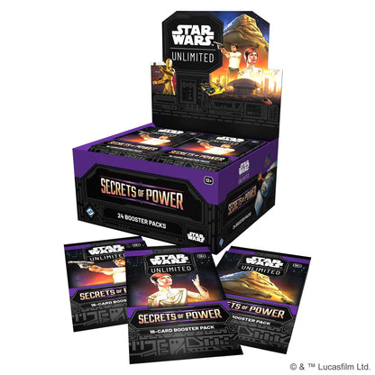 Star Wars Unlimited Secrets of Power Booster Box