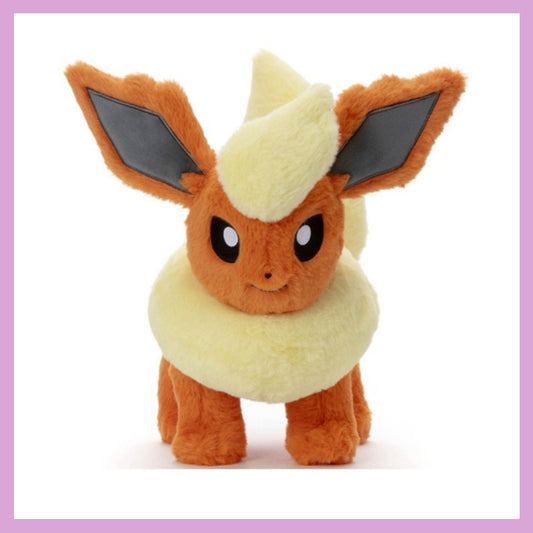 Pokemon Takara Tomy Kutakuta Tatta! Flareon Plush
